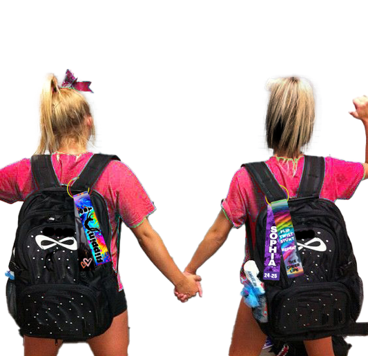 Cheerleading Themed BagTagz