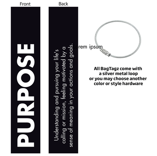 "PURPOSE" WordTagz