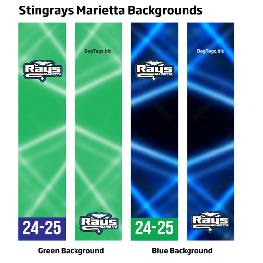 Stingrays Marietta Personalized BagTagz