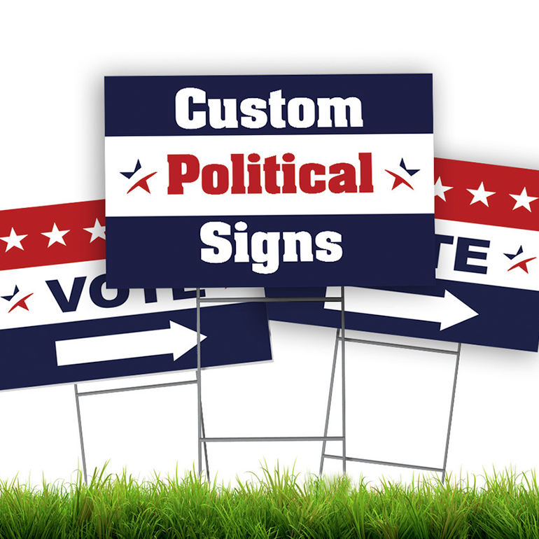 Coroplast Yard Sign